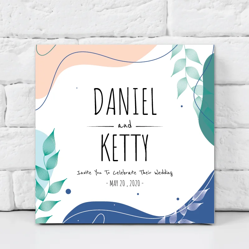 WEA1W10005 喜帖/婚卡：圖片 2