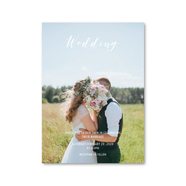 WEA1W40062 喜帖/婚卡
