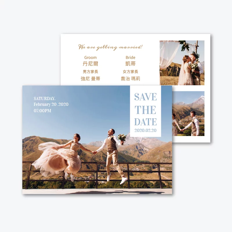 WEA1W40105 喜帖/婚卡：圖片 3