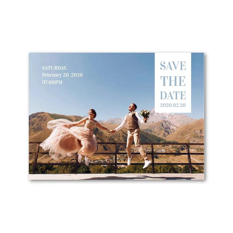 WEA1W40105 喜帖/婚卡