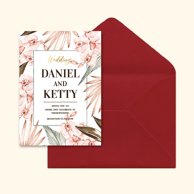 WEA1W40107 喜帖/婚卡：圖片 4