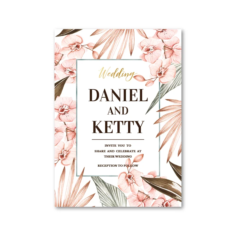 WEA1W40107 喜帖/婚卡