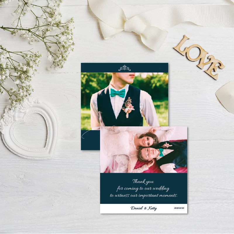 WEA1L20017 婚禮相片謝卡：圖片 2