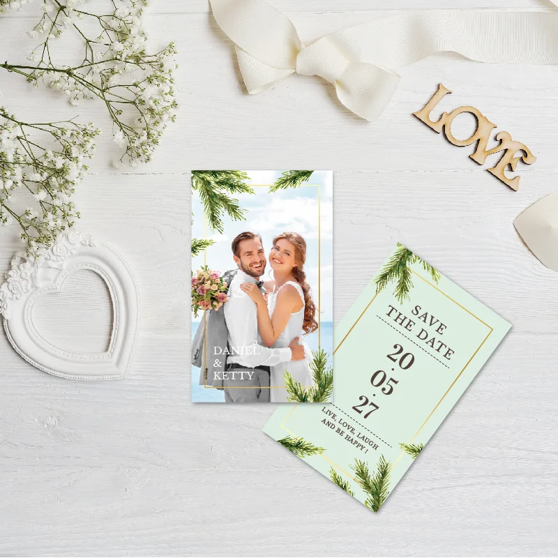 WEA1P10009 婚禮相片謝卡：圖片 2