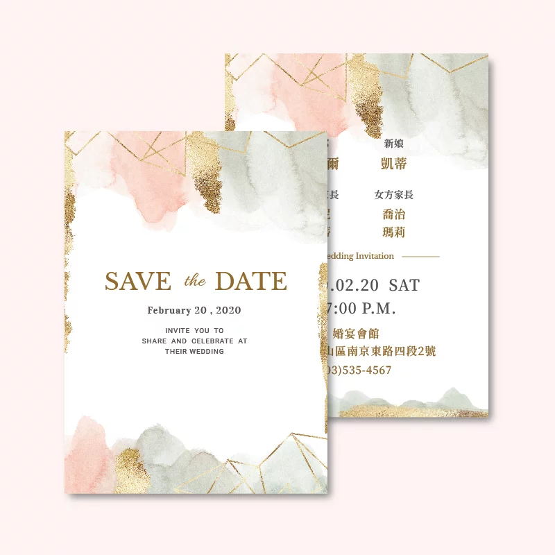 WEA1W40131 喜帖/婚卡：圖片 3