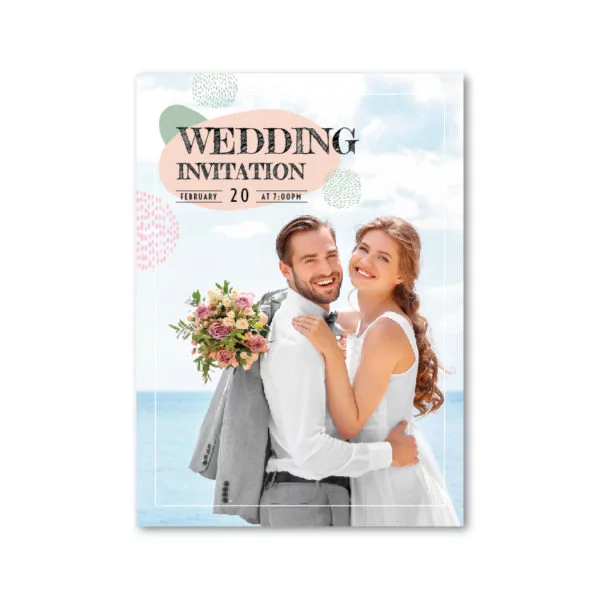 WEA1W40153 喜帖/婚卡