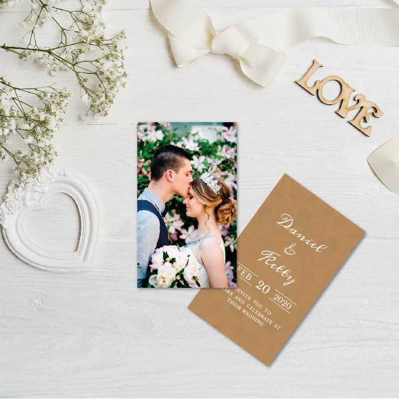 WEA1P10082 婚禮相片謝卡：圖片 2