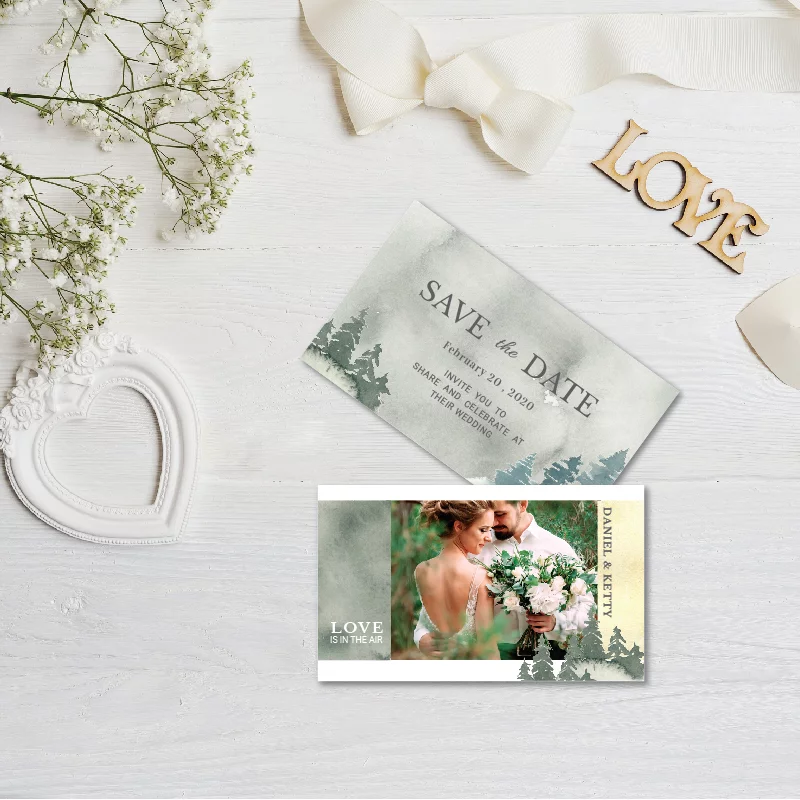 WEA1L10085 婚禮相片謝卡：圖片 2