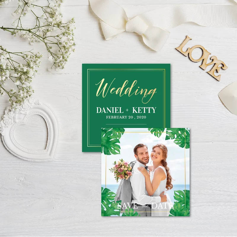 WEA1L20102 婚禮相片謝卡：圖片 2