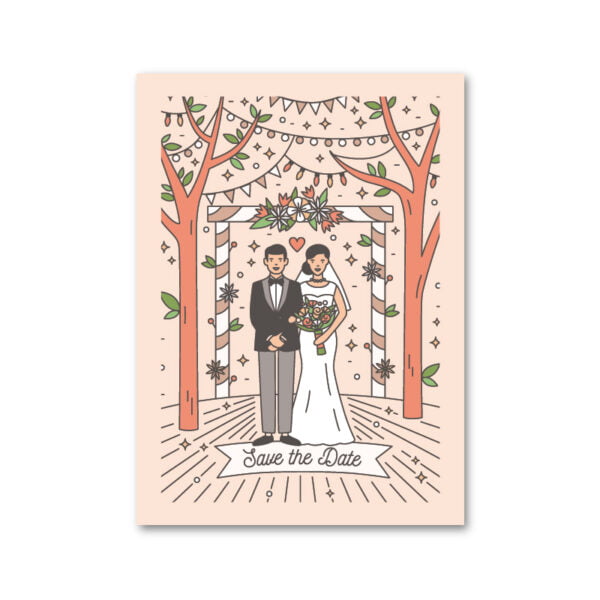 WEA1W40213 喜帖/婚卡