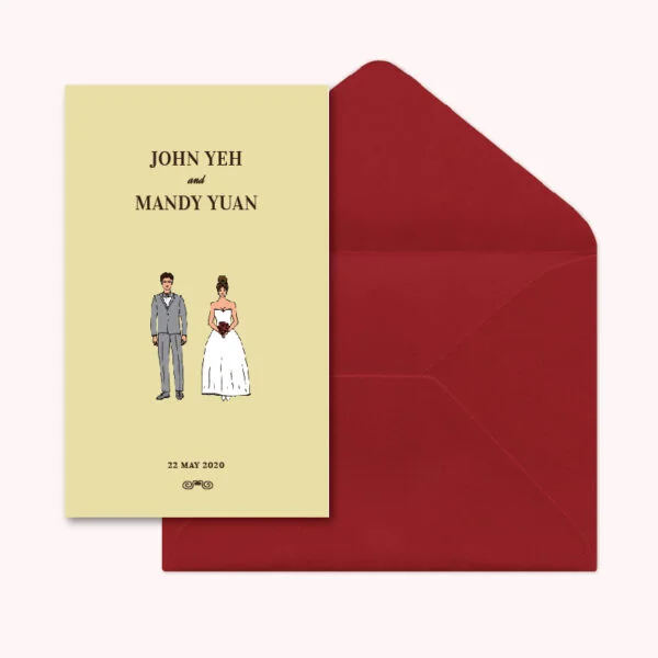 WEA1W20220 喜帖/婚卡：圖片 4