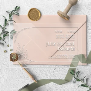 WEE1I20030 壓克力喜帖