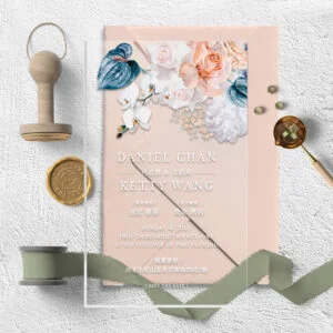 WEE1I20053 壓克力喜帖