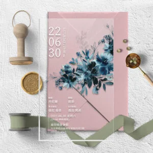 WEE1I20058 壓克力喜帖