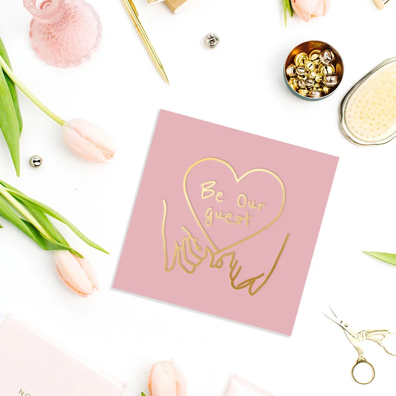 WEA2D10004 雙面燙金喜帖：圖片 7