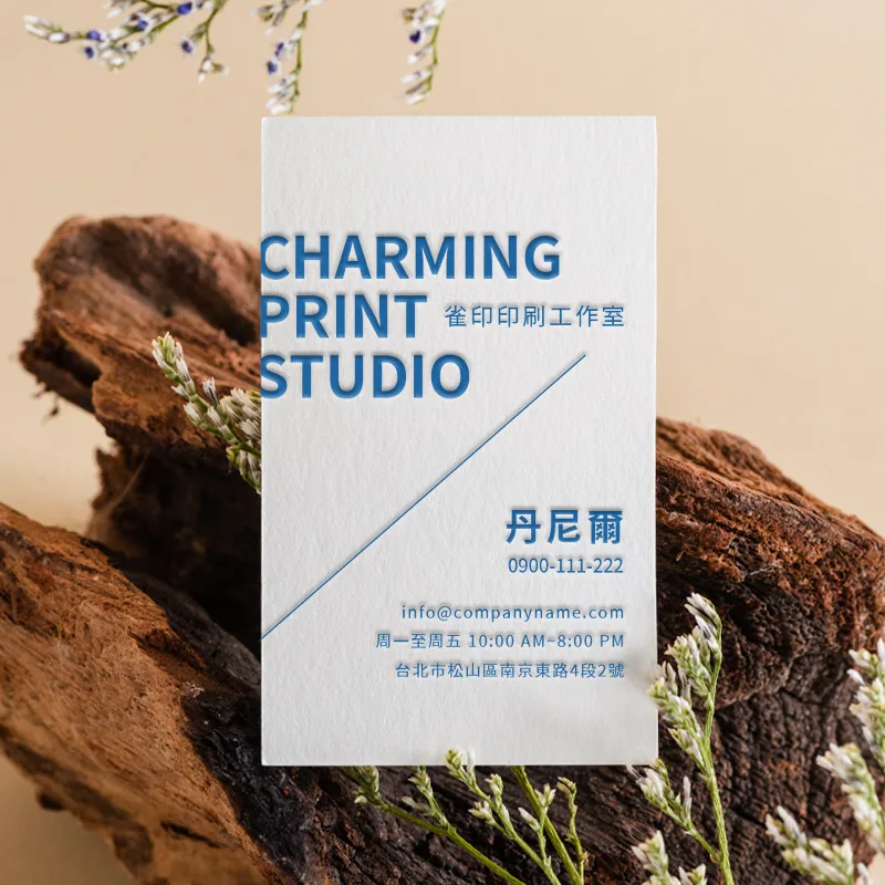 BUA1LS0071 凸版印刷名片單色：圖片 2