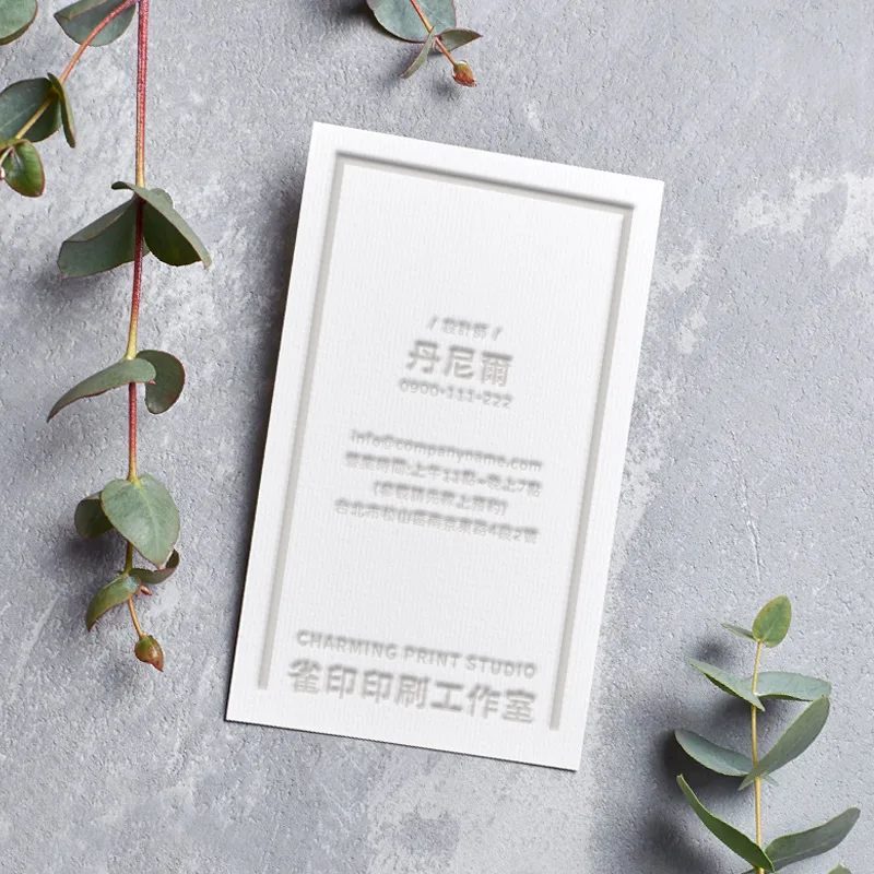 BUA1LS0074 凸版印刷名片單色：圖片 2