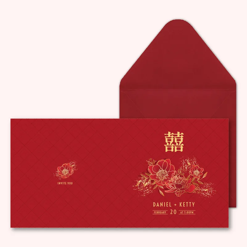 WEA1C50275 摺頁喜帖：圖片 4