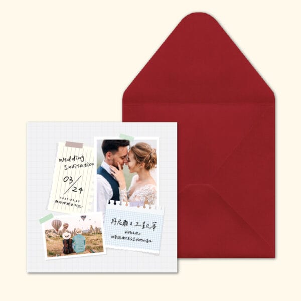 WEA1W10293 喜帖/婚卡：圖片 4